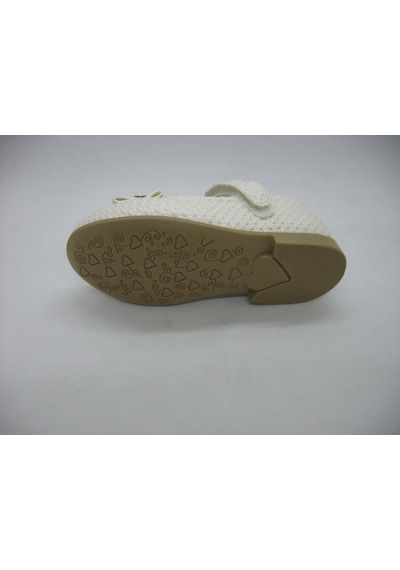 Sanbe 00203 Sedef Taşlı Babet 21-25 Beyaz
