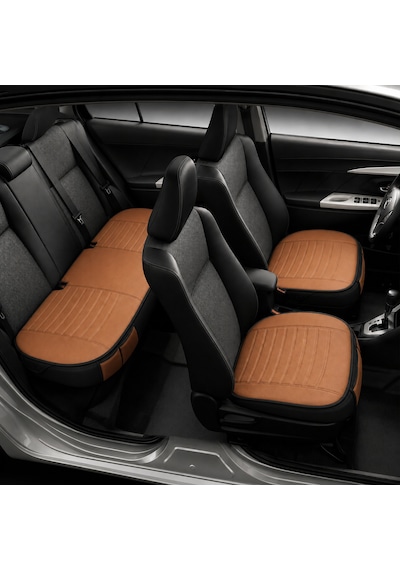 Renault Boreal Araçlara Uyumlu Premium Deri 3 Parça Oto Koltuk Minderi Araca Uyumlu 4 Mevsim Kolay Montaj 07752850