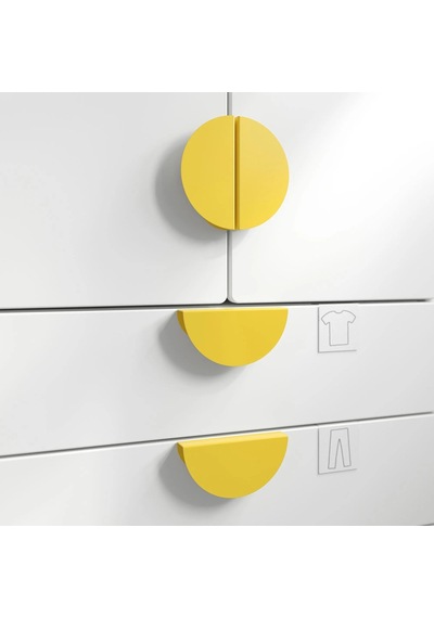 Ikea Begrıpa 2'li Mobilya Kulpu 130 Mm Sarı