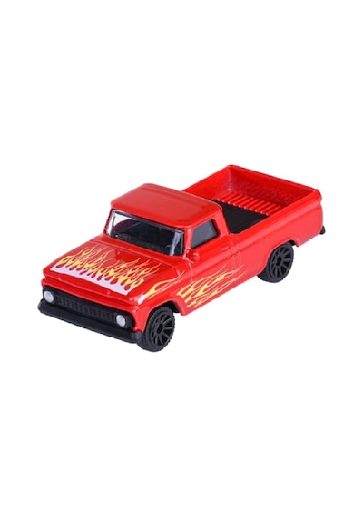 Majorette Sokak Yarış Arabaları Chevrolet C10 Kırmızı Çok Renkli
