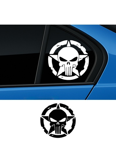Kuru Kafa Army Star Off Road Sticker 28x28 Cm