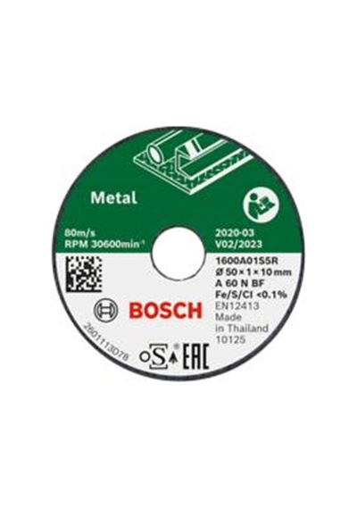 Professional Accessories 3 Adet Kesme Diski Metal İçin, Çap 50 Mm, Aksesuar Professional Acces