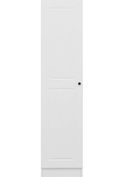 Minar Kale 1 Kapaklı Dolap Beyaz - İlk Bahar Mebran 190cm Beyaz