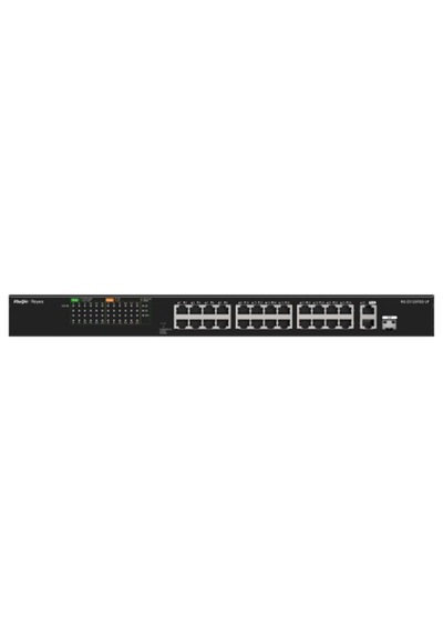 Ruijie-reyee Rg-es126s-p 26 Port 10-100 Mbps 1 Port Uplink + 1 Port 10-100-1000 Mbps Poe 370w Switch