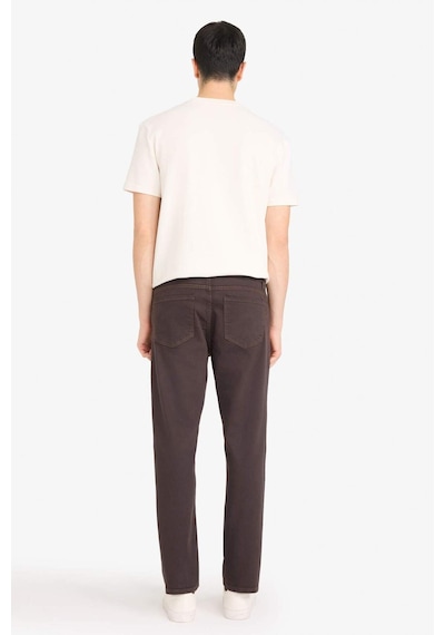 Defacto Regular Fit Düz Paça Pantolon G6925ax25wnbn192 Kahve-bn192