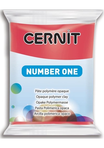 Cernit Polimer Kil Seramik Hamuru Number One 56gr 420 Carmin