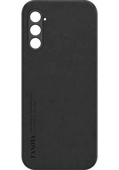 Microcase Samsung Galaxy S26 İle Uyumlu Luxury Leather Series Deri Desenli Plastik Koruma Kılıf - Al8125 Siyah