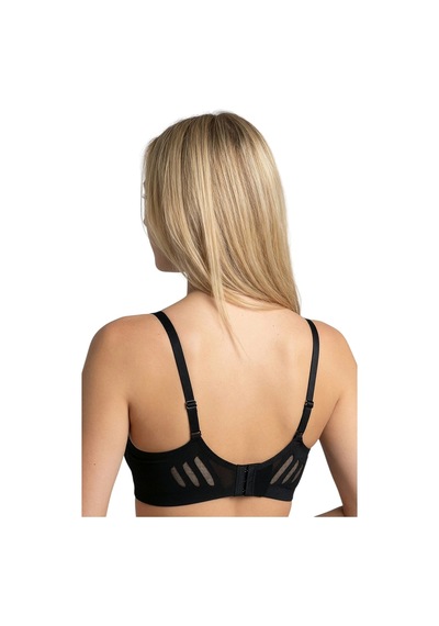 New Bra 6240-kadın Desteksiz B Cup Hayalet Sutyen Siyah