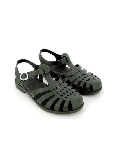 Meduse Sunmif Mat Kaki Fonce Kadın Sandalet-8452 Haki