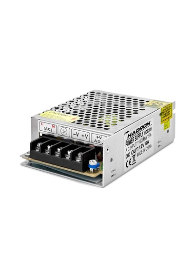 Hadron Hd8209. 12 Volt 5 Amper Metal Kasa Adaptör