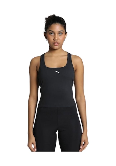 Puma Puma Cloudspun Mesh 2:1 Tank Kadın Siyah Koşu Tank Top 28605 Siyah