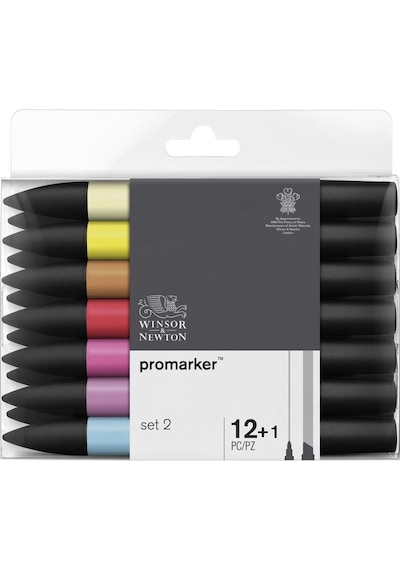 Winsor & Newton • Promarker 12+1 Set 2