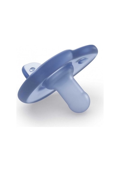 Philips Avent Soothie Silikon Emzik 0-6 Ay Scf09921 Mavi