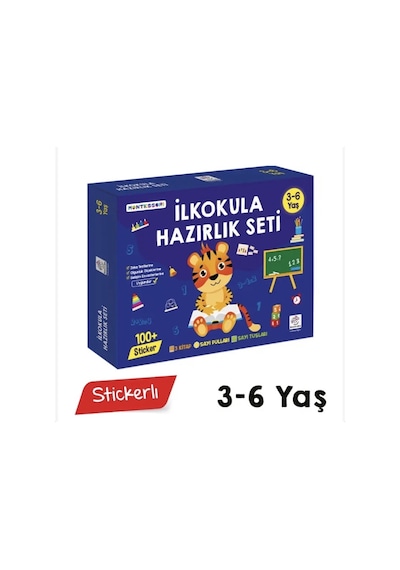 İlkokula Hazırlık Seti 3-6 Yaş