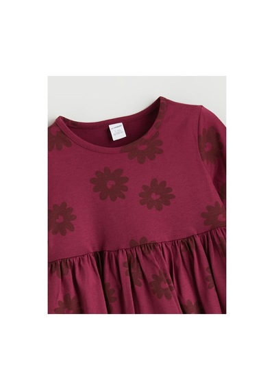 LC Waikiki Alıta Cıty Farkıyla Lcw Kids Bordo Penye Çiçekli Kız Çocuk Elbise Bordo - 928243046 Bordo LC Waikiki Alıta Cıty Farkıyla Lcw Kids Bordo Penye Çiçekli Kız Çocuk Elbise Bordo - 928243046 Bordo