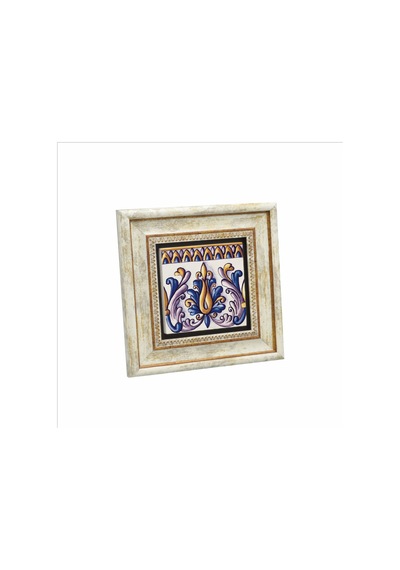 İtalyan Deseni Baskılı Taş Tablo 20x20 680