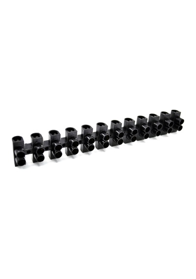 10 Adet No4 Siyah Sıra Klemens Maks. 6mm² Kabloya Kadar