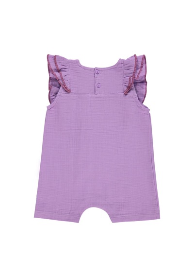 Civil Baby İstiridye Baskılı 6-18 Ay Tulum - Lila