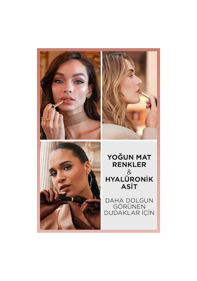 Color Riche Intense Volume Matte Ruj - 550 Nude Unapologetic Çok Renkli
