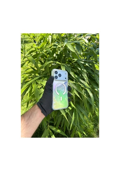 Premium Açık Hologram Kılıf Çok Renkli - 924124392 Çok Renkli