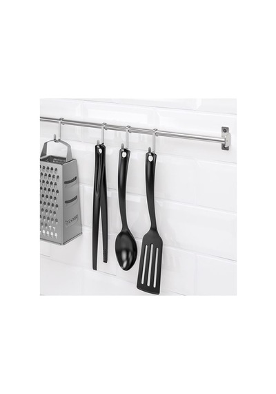 Ikea Kungsfors Duvar Rayı, Paslanmaz Çelik, 56 Cm Çok Renkli