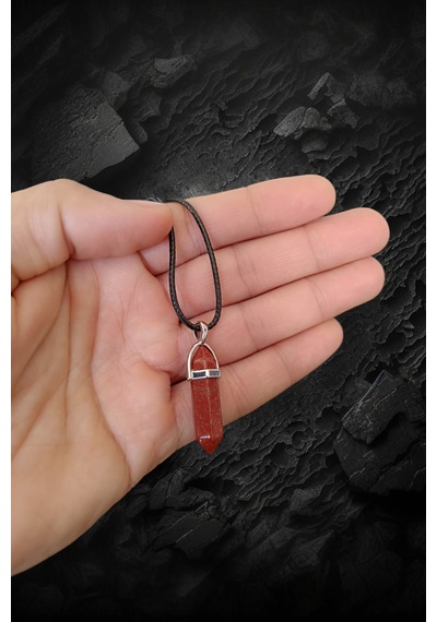 Kırmızı Jasper Doğal Taş Kolye Değerli Taş Kolye Çivi Kesim Kolye Doğal Orijinal Taş Kolye Deri İpli Kolye 56 Cm Deri İpli Kolye 56 Cm Kırmızı Jasper Doğal Taş Kolye Değerli Taş Kolye Çivi Kesim Kolye Doğal Orijinal Taş Kolye Deri İpli Kolye 56 Cm Deri İpli Kolye 56 Cm