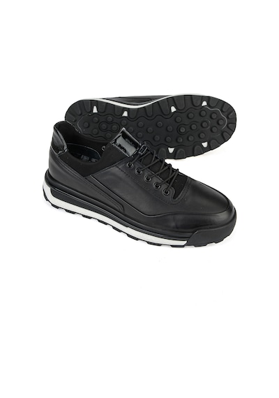 Ziya Erkek Hakiki Deri Sneaker 1611053z17602 Siyah 1611053z17602 000 41