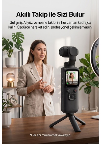 Pocket 4 K Pro Gimbal Vlog Camera