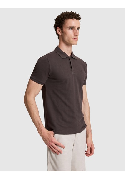 Pierre Cardin Erkek Koyu Kahverengi Tişört 50321192-vr084