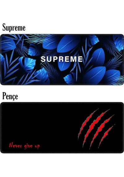 Xrades 24 Model Mouse Pad 70X30 - 90X40 Gaming Oyuncu Mousepad