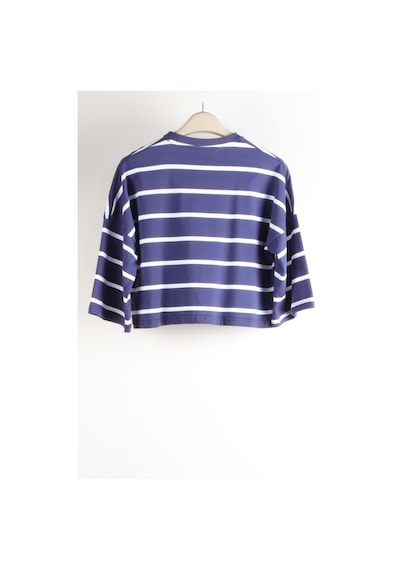 Alexander Gardi Çizgili Crop T-shirt B23-00151 001