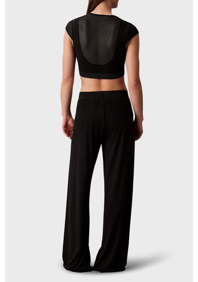 Calvin Klein Bayan Pantolon Lvgws6p654 Ub1 Siyah Siyah