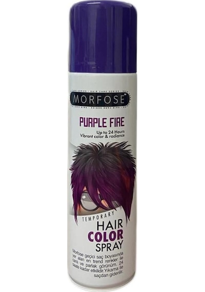 Morfose Renkli Saç Spreyi - Geçici Boya 150 Ml