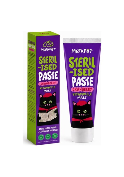 Metapet Kısırlaştırılmış Kedi Maltı Sterilised Paste 100 G Üriner Sistem