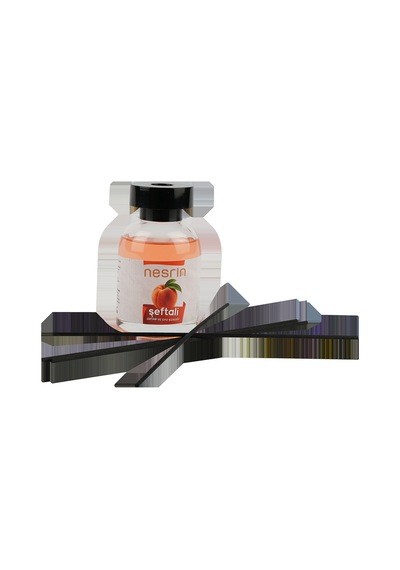 Nesrin 120 Ml Cam Kutulu Bambu Koku Şeftali - 8690352728213a Amber