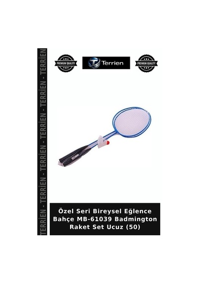 Özel Seri Bireysel Eğlence Bahçe Mb-61039 Badmington Raket Set Ucuz 50