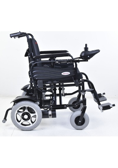 K-111 Akülü Tekerlekli Sandalye 2 340w Motor 66ah Jel Akü 120 Kg Taşıma Kapasitesi 30km Menzil