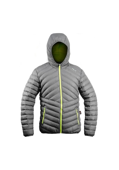 Milo Baayo Erkek - H Jacket - Gri / Yeşil 001