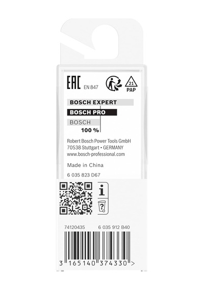 2608628460-000 2608628460 Oyuk Freze 6 Mm R1 3.2 Mm D 6.35 Mm U 9,1 Mm G 40 Mm