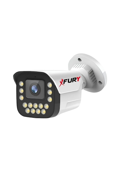 Fury 15 Warm Led Gece Renkli Görüntü Güvenlik Kamerası Dış Mekan Su Geçirmez