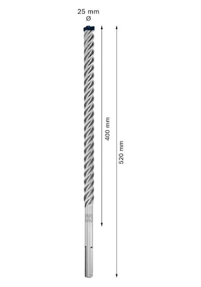 Bosch Expert Sds Max-8x Kırıcı Delici Delme Ucu 25 X 400 X 520 Mm  - 2608900241