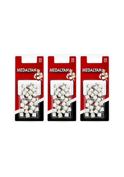 300 Adet Çivili Raf Pimi 12x25pcs 5468 Çok Renkli