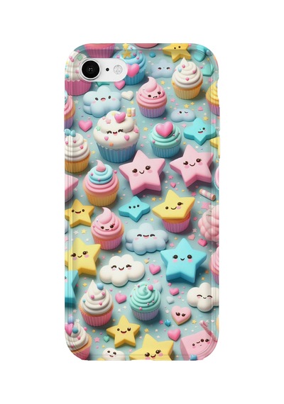 İphone 6 Uyumlu Baskılı Şeffaf Telefon Kılıfı Koleksiyon: Kawaiimilk Dreamies 6