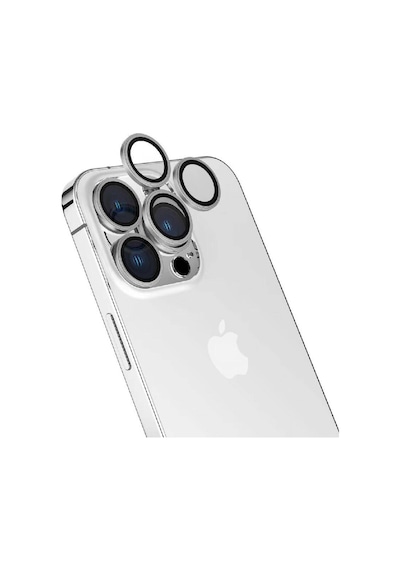 More Tr Apple Uyumlu iPhone 15 Pro Uyumlu Cl-15 Parmak İzi Bırakmayan Anti-refcloive Kamera Koruy Titanyum