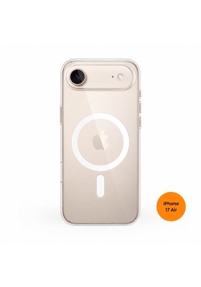 Teknoway Apple, Uyumlu iPhone 17 Air Magshield Kılıf Şeffaf