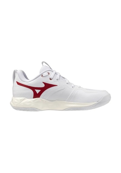 Mizuno Wave Momentum Pro Kadın Voleybol Ayakkabısı Beyaz / Kırmızı Çok Renkli