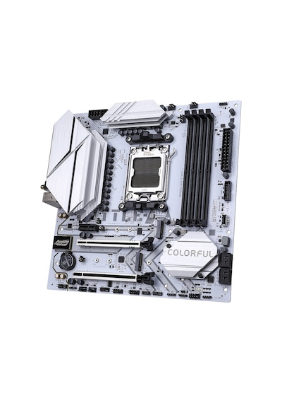 Colorful Battle Ax B650m-whıte Wıfı V15 Ddr5 7600mhz Matx Gaming Aaaa11clf0010