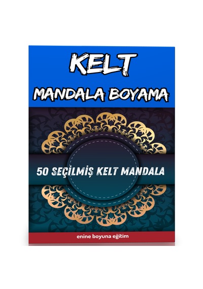 Kelt Mandala Boyama Kitabı 50 Seçilmiş Kelt Mandalası