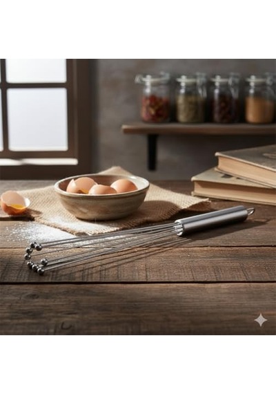 Top Uçlu Çubuk Çırpıcı 31 Cm Profesyonel Ball Whisk Hızlı Ve Kolay Karıştırma Yumurta Sos Ve Hamurlar Için I Diğer