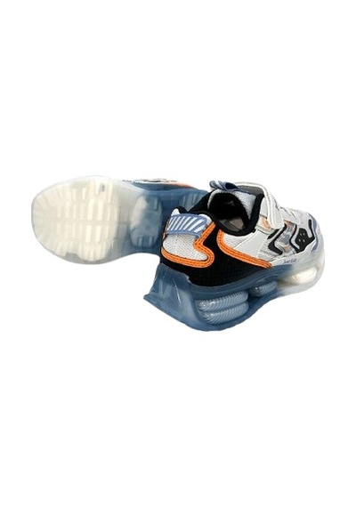 Jump 31053 Şeffaf Taban Cırtlı Çocuk Spor Ayakkabı Gri Gri